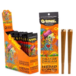 G-Rollz Terpene Infused Cones "Orange Dream" G-Rollz Produits