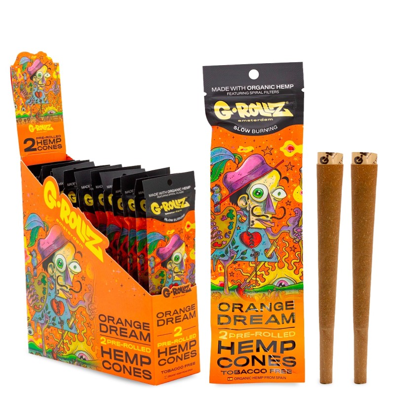 G-Rollz Coni infusi di terpeni "Orange Dream G-Rollz Prodotti