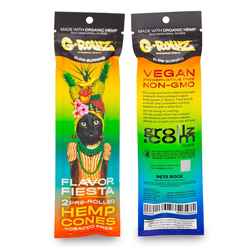 G-Rollz Terpene Infused Cones "Fiesta Flavor G-Rollz Products