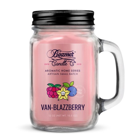 Candele Beamer Co Van-Blazzberry Beamer Candles Controllo degli odori di fumo