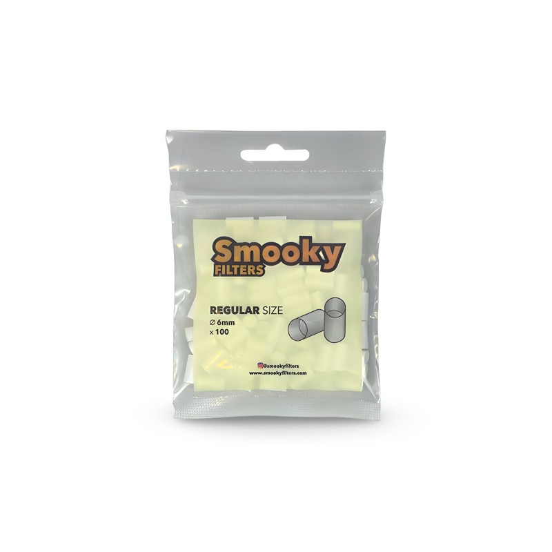 6 mm SMOOKY FILTERS (1000 pieces) SMOOKY FILTERS Products