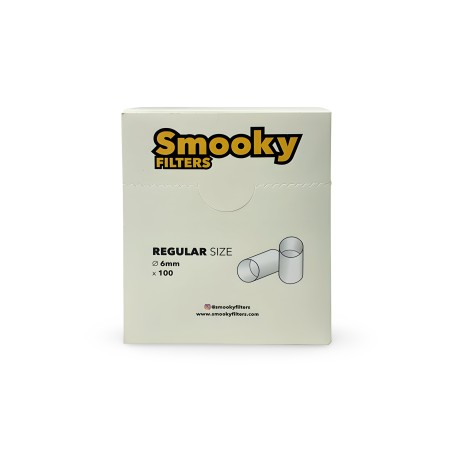 6 mm SMOOKY FILTERS (1000 pieces) SMOOKY FILTERS Products