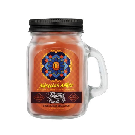 Beamer Candles Co Mini Moroccan Amber Beamer Candles Anti-Rauchgeruch