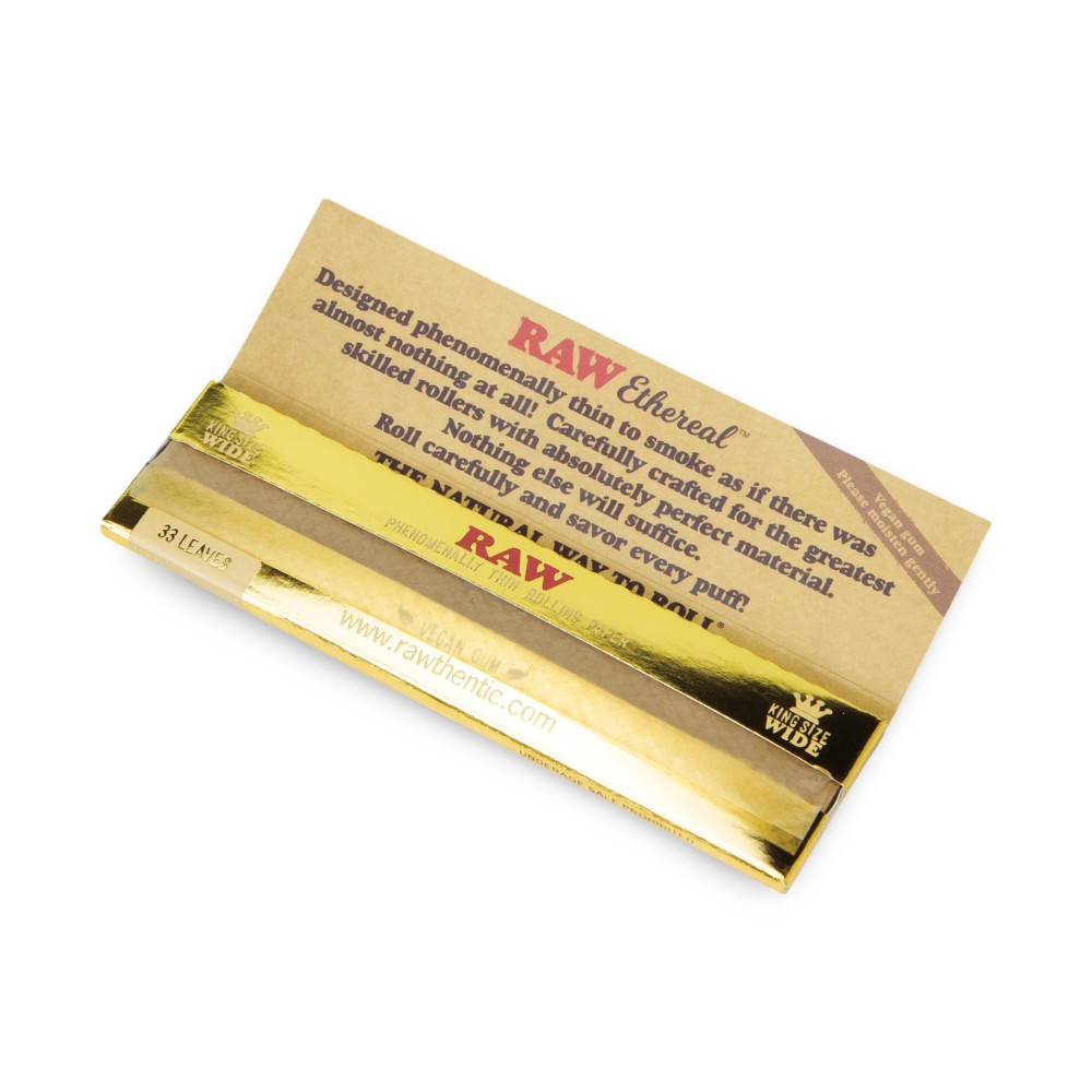 Rolling Papers RAW Ethereal King Size Wide RAW Raucherzubehör
