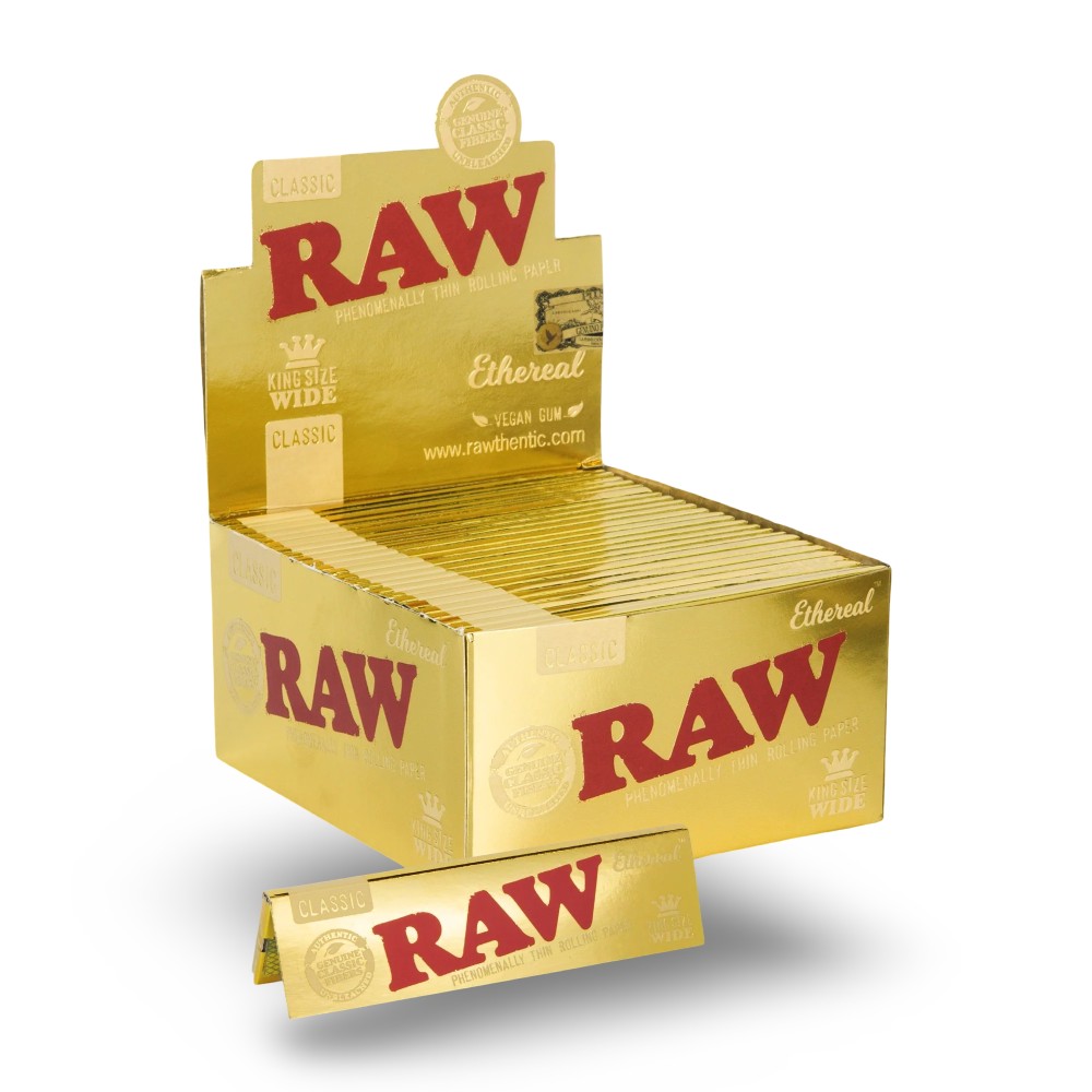 Rolling Papers RAW Ethereal King Size Wide RAW Raucherzubehör