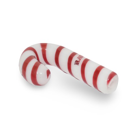 RAW Glass Candy Cane Pipe RAW Pipe