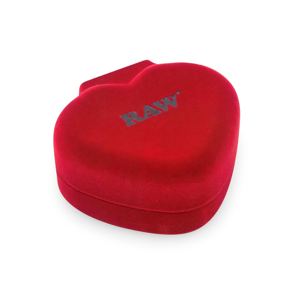 RAW Cuore di vetro Portacono Rosa Edizione limitata RAW Filtri (carbone attivo, cartone, cellulosa e altri)