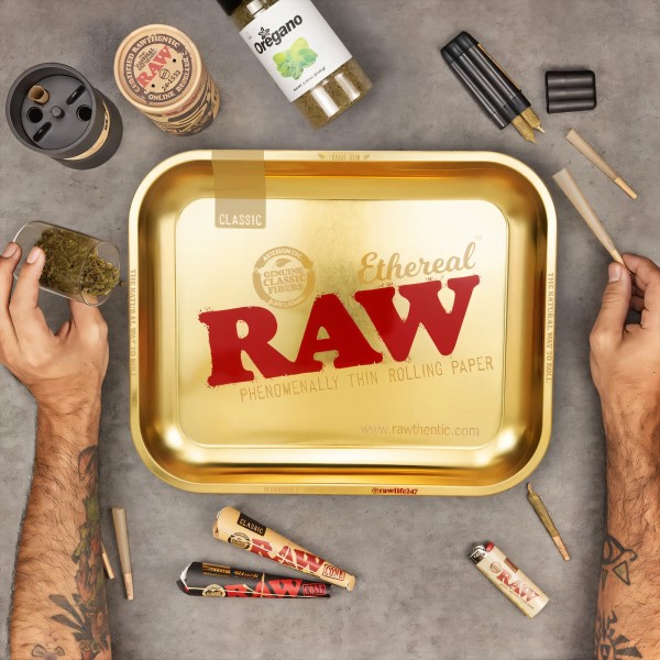 Tablett zum Rollen RAW Ethereal Large (Limited Edition) RAW Tablett zum Rollen