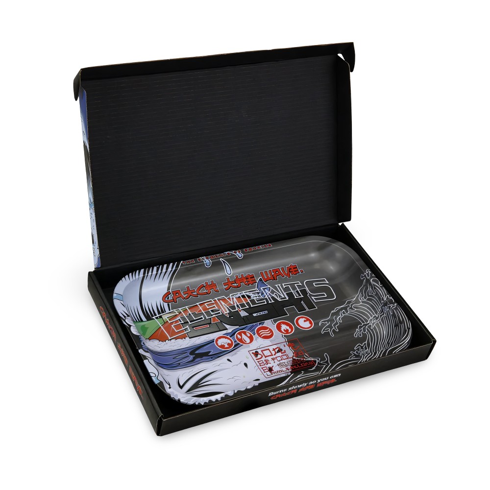 Rollbrett Elements X Zushi Small (Ultra Limited Edition) Elements Papers Tablett zum Rollen