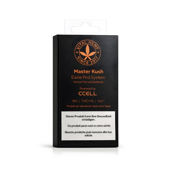 Kit Vape CBD Master Kush Vital Hemp Produits