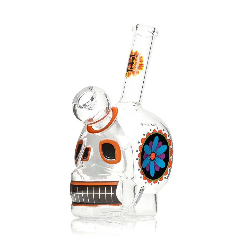 Hemper Dia De Los Muertos Skull Bong Hemper Products