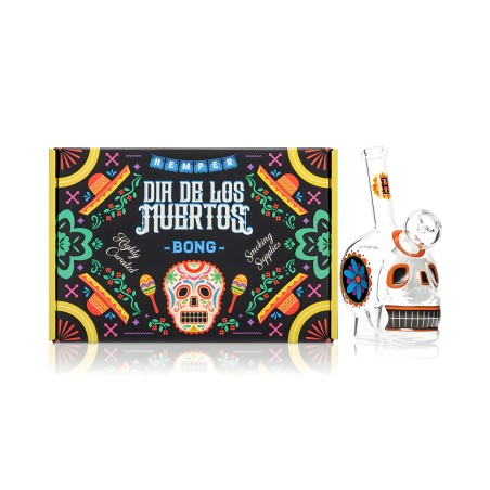 Hemper Dia De Los Muertos Skull Bong Hemper Produkte