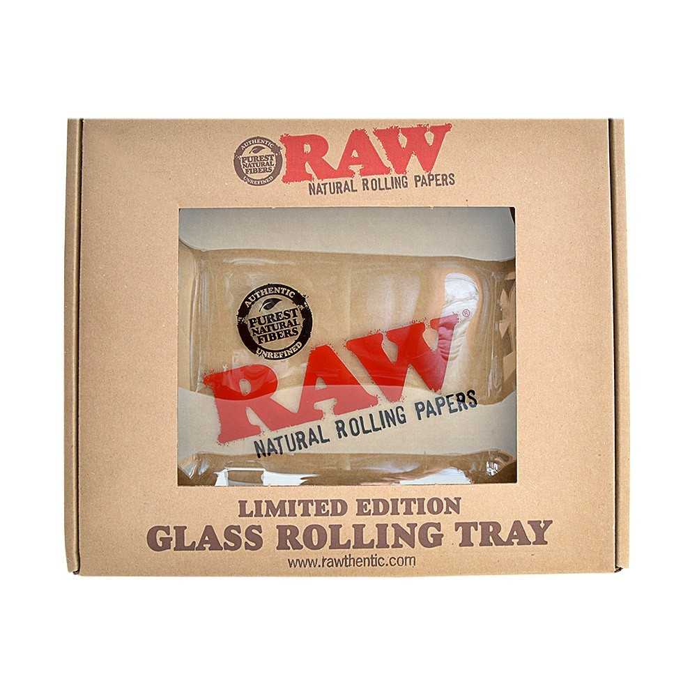 Raw glass rolling tray RAW Rolling tray