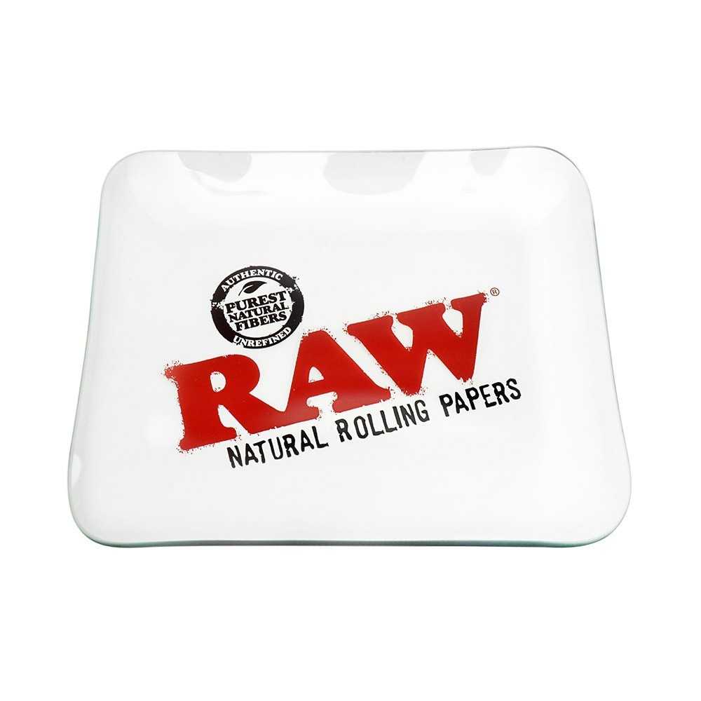 Plateau à rouler Raw en verre RAW Plateau à rouler
