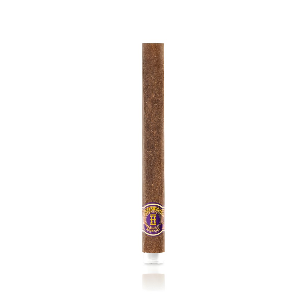 Hemper Herbal Rolls Grape + Glass Tips King Size Hemper Raucherzubehör