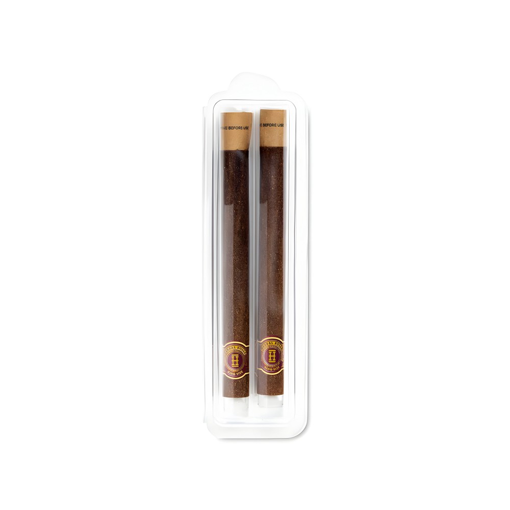 Hemper Herbal Rolls Sweet + Glass Tips King Size Hemper Raucherzubehör