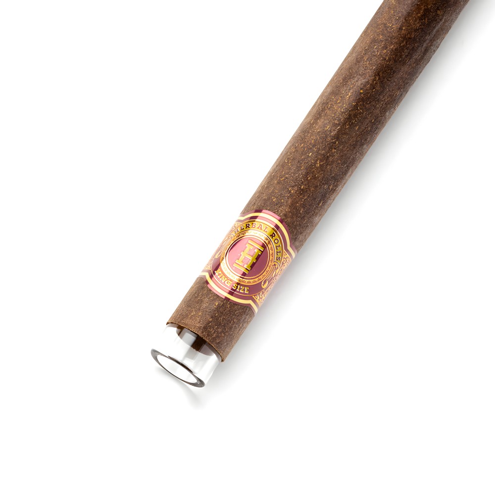 Hemper Herbal Rolls Sweet + Glass Tips King Size Hemper Raucherzubehör