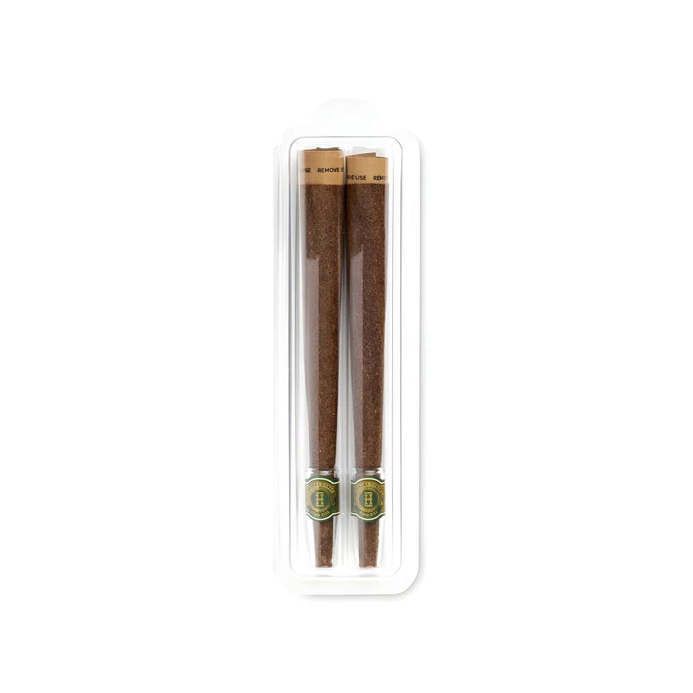 Hemper Herbal Cone Natural + Glass Tips King Size Hemper Smoking accessories