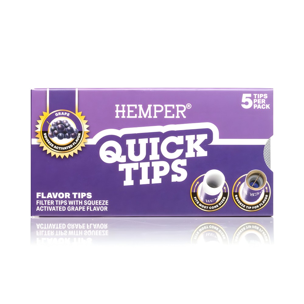 Hemper Quick Tips Grape Hemper Filters (activated carbon, cardboard, cellulose and others)