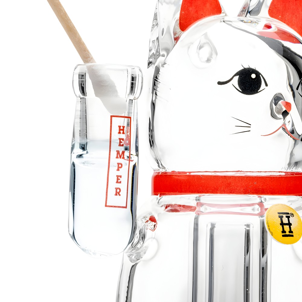 Lucky Money Cat Puffco Orlo superiore a picco Hemper Puffco