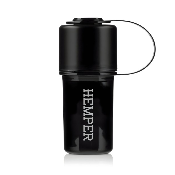 The Keeper 3-in-1 Grinder + Storage Container Black Hemper Produkte