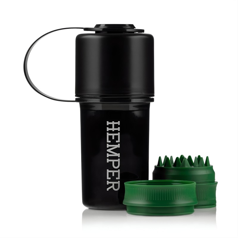 The Keeper 3-in-1 Grinder + Contenitore per la conservazione Rosso Hemper Prodotti