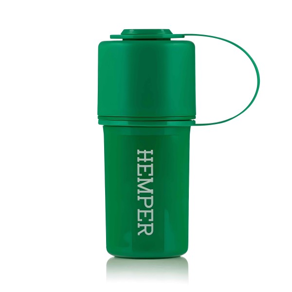 The Keeper 3-in-1 Grinder + Storage Container Green Hemper Produkte