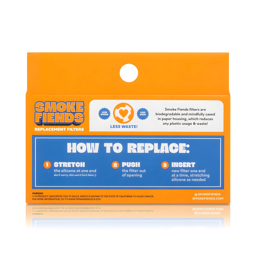 Smoke Fiends filtres de remplacement Trixx The Ghost (3 pièces) Smoke Fiends Produits