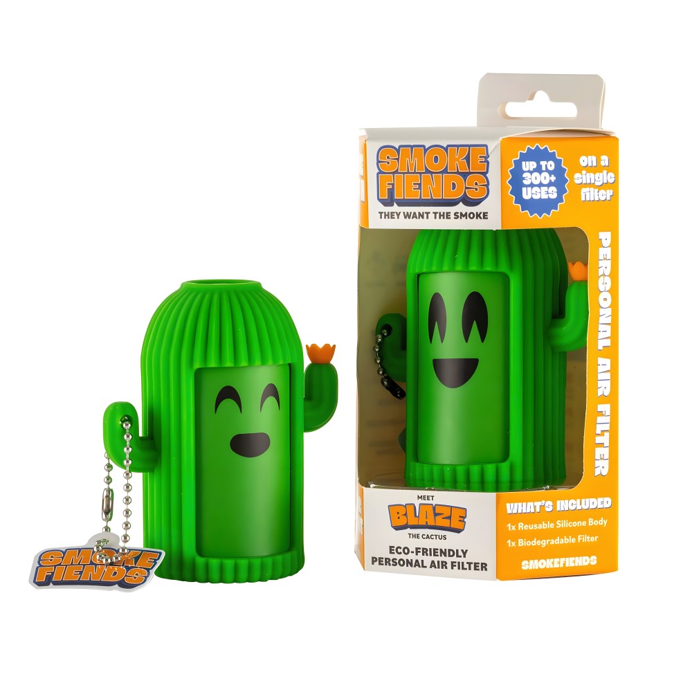 Smoke Fiends Personal Air Filter Blaze The Cactus Smoke Fiends Products