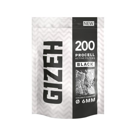 GIZEH Black Procell Aktivkohlefilter 6mm Gizeh Produkte