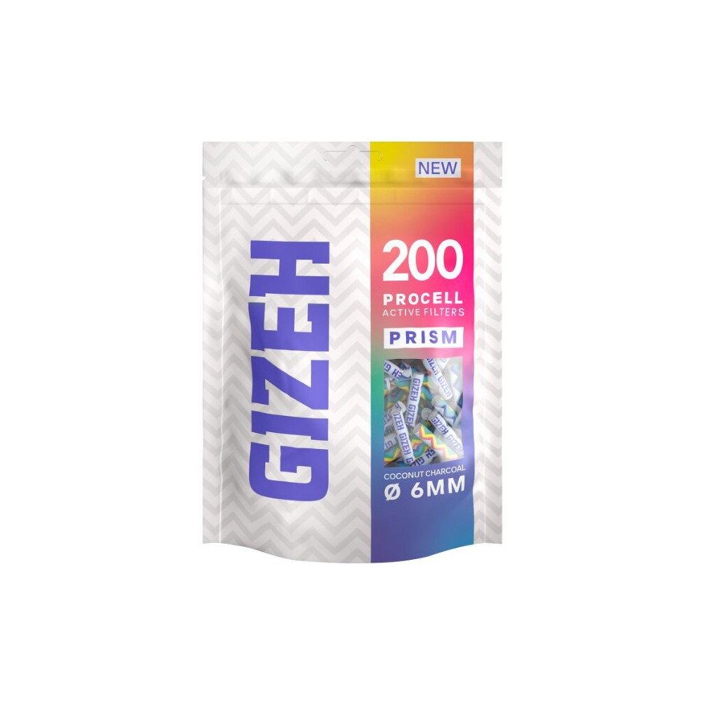 GIZEH Prism Procell Filtre à charbon actif 6mm Gizeh Produits