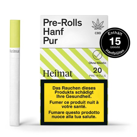 Pre-roll di canapa pura Heimat (20 pezzi) Heimat Prodotti