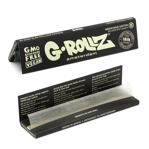 Feuilles à rouler G-rollz Medicago Sativa KSS (50 feuilles) G-Rollz Produits