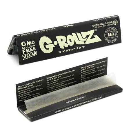 Feuilles à rouler G-rollz Medicago Sativa KSS (50 feuilles) G-Rollz Produits