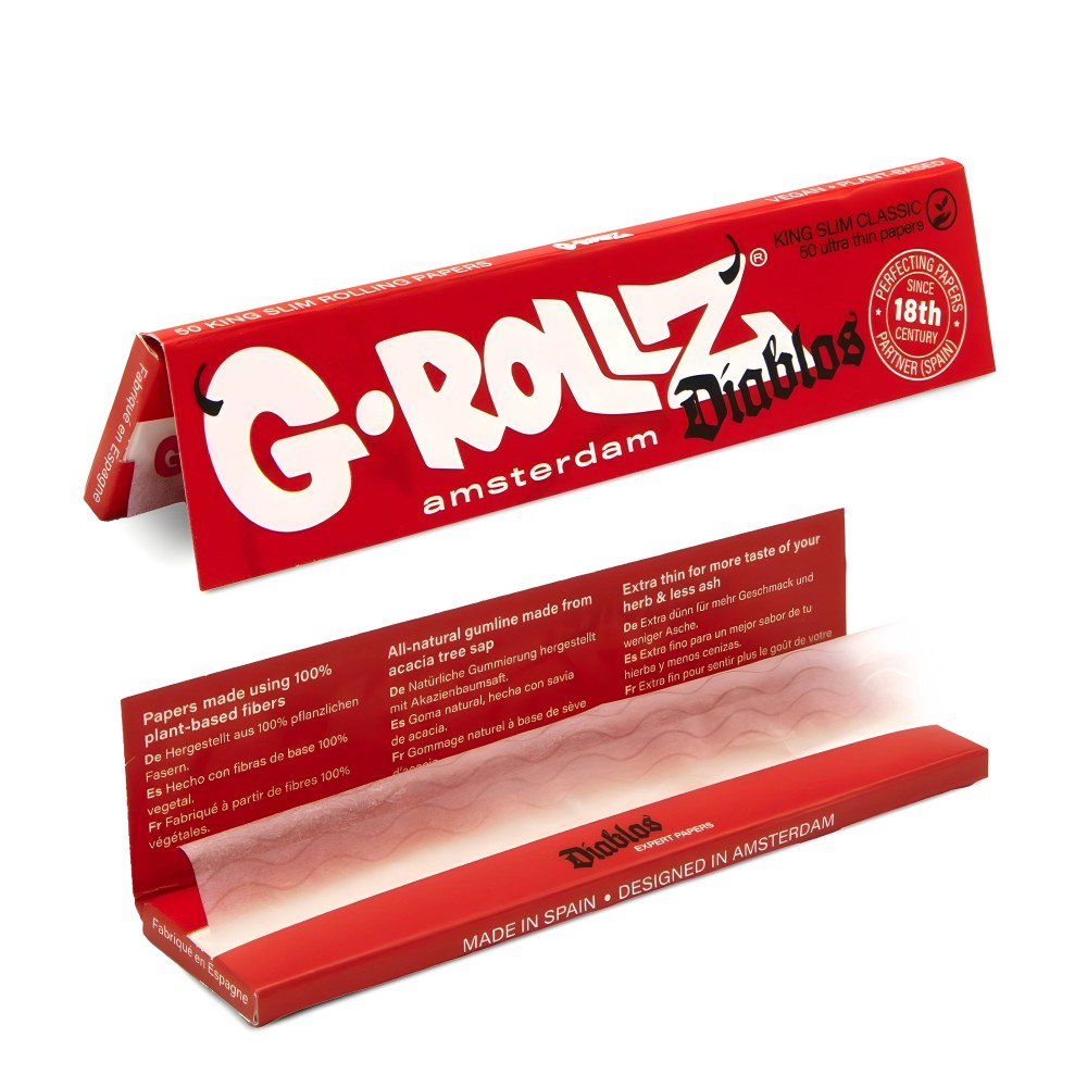 Blätter zum Rollen G-Rollz Diablos KSS (50 Blatt) G-Rollz Produkte