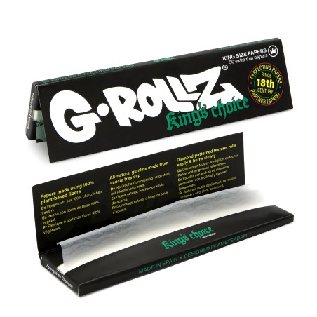 Rolling sheets G-Rollz King's Choice KS Wide (50 sheets) G-Rollz Products