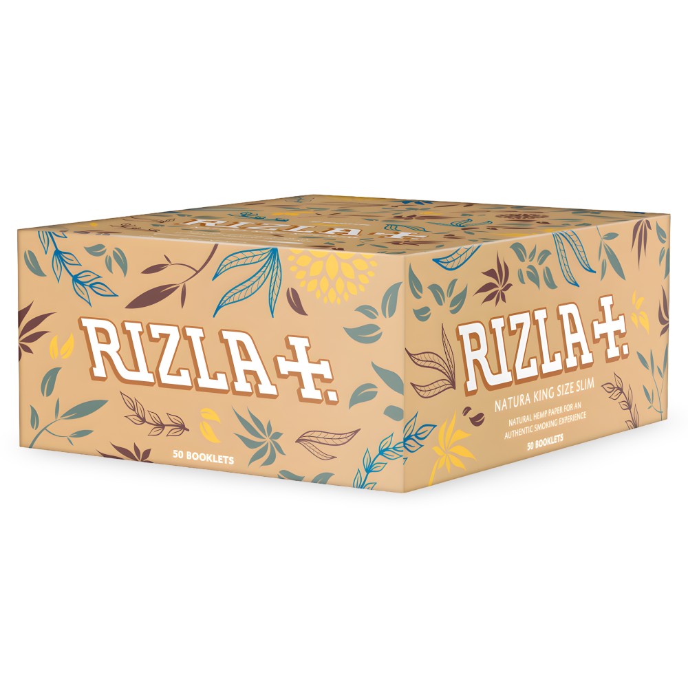 Carton of rolling papers Rizla Natura King Size Slim Rizla Products