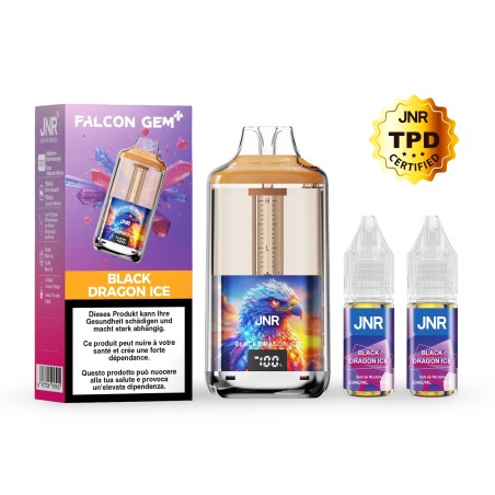 Einwegpod JNR Puffs 30K 20mg Black Dragon Ice JNR Puff Produkte