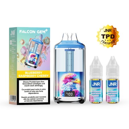 JNR Puffs 30K 20mg Blueberry Raspberry Cherry Einwegpod JNR Puff Produkte