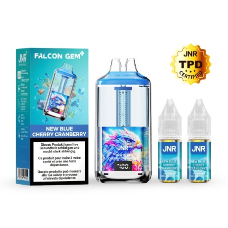Pod Einweg JNR Puffs 30K 20mg New Blue Cherry Cranberry JNR Puff Produkte