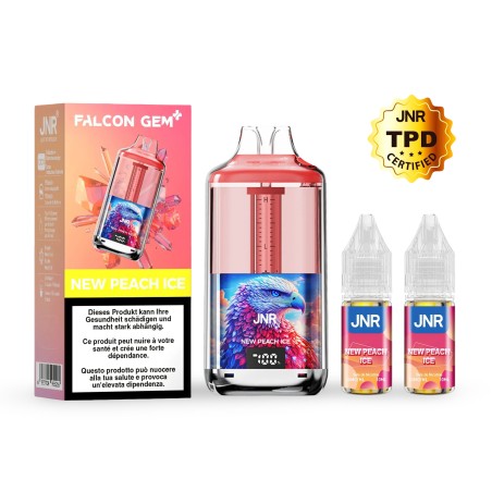 Pod Einweg JNR Puffs 30K 20mg New Peach Ice JNR Puff Produkte