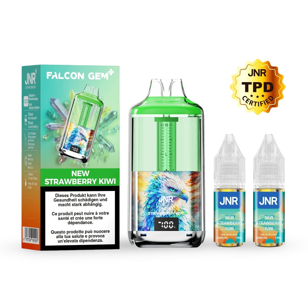 Pod Einweg JNR Puffs 30K 20mg Strawberry Kiwi JNR Puff Produkte