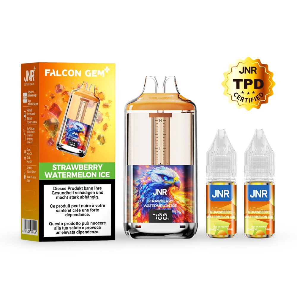 Pod Jetable JNR Puffs 30K 20mg Strawberry Watermelon Ice JNR Puff Produits