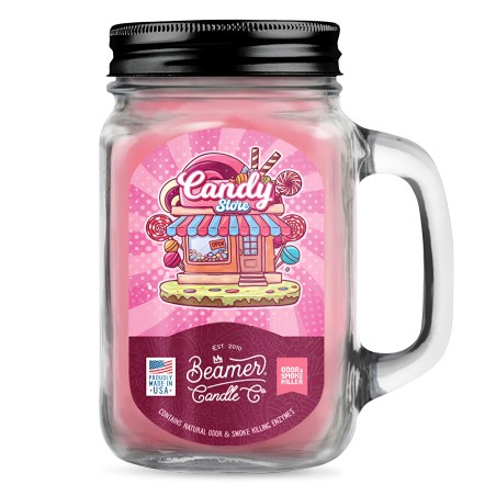 Beamer Candles Co Candy Store Beamer Candles Controllo degli odori di fumo