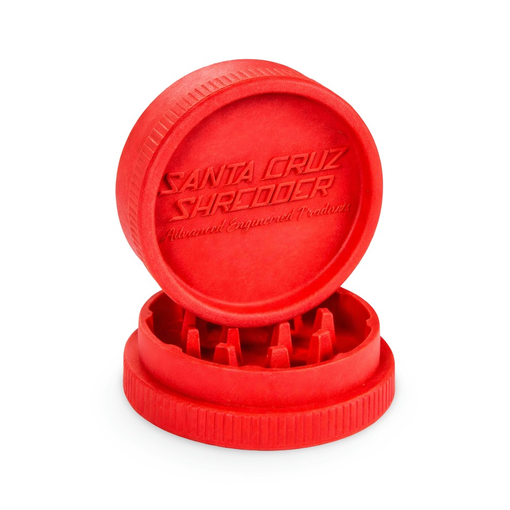 Grinder Santa Cruz Shredder X Cookies 2 part hemp Red Santa Cruz Shredder Grinders