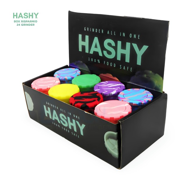 Hashy 24-piece grinder box Hashy Products