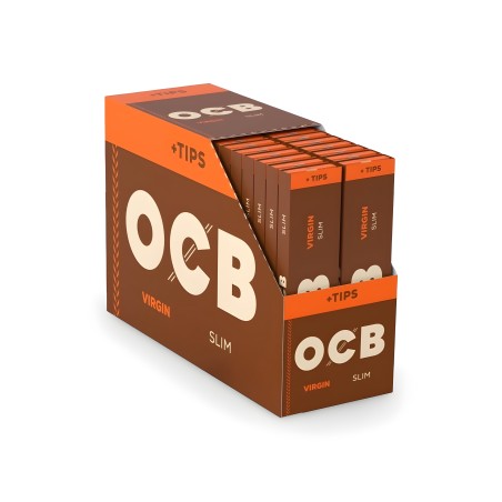 Rolling sheet OCB Virgin + slim filters (carton) OCB Rolling sheet