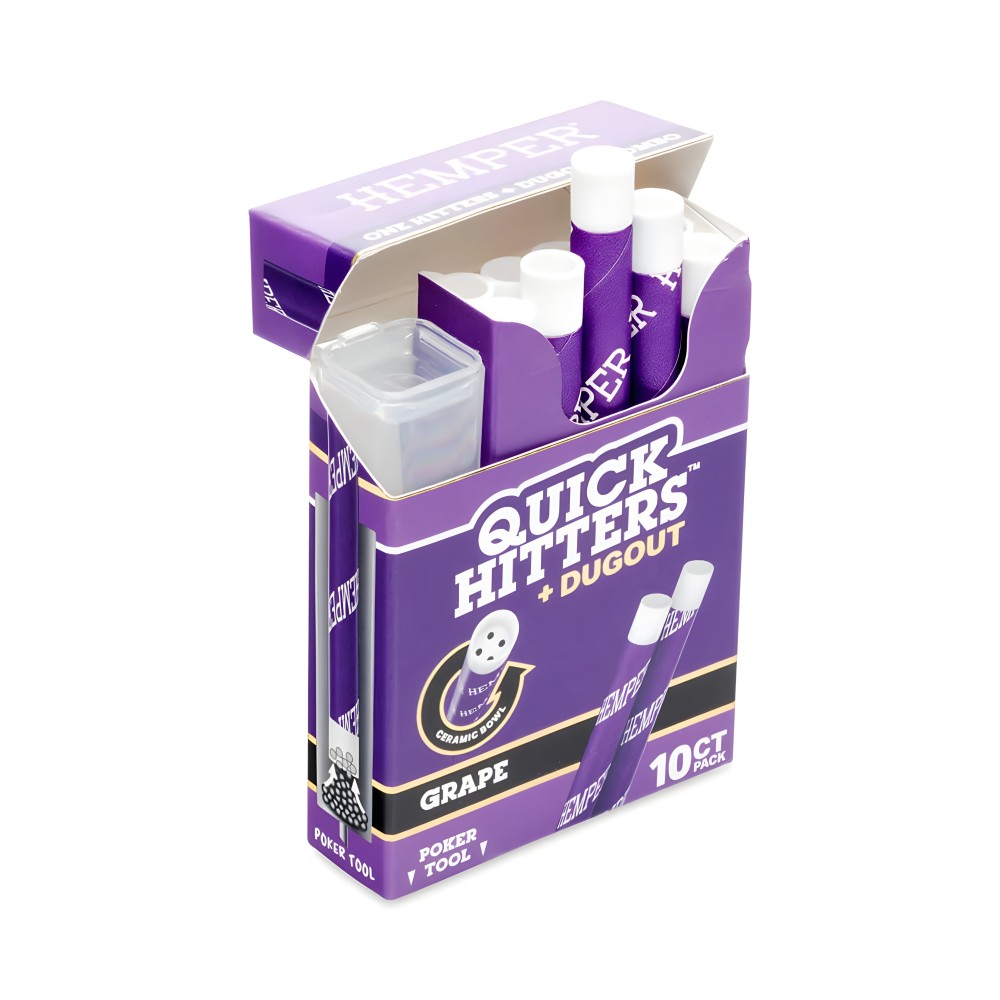 Quick Hitters Dugout Pack Hemper Grape Hemper Produkte