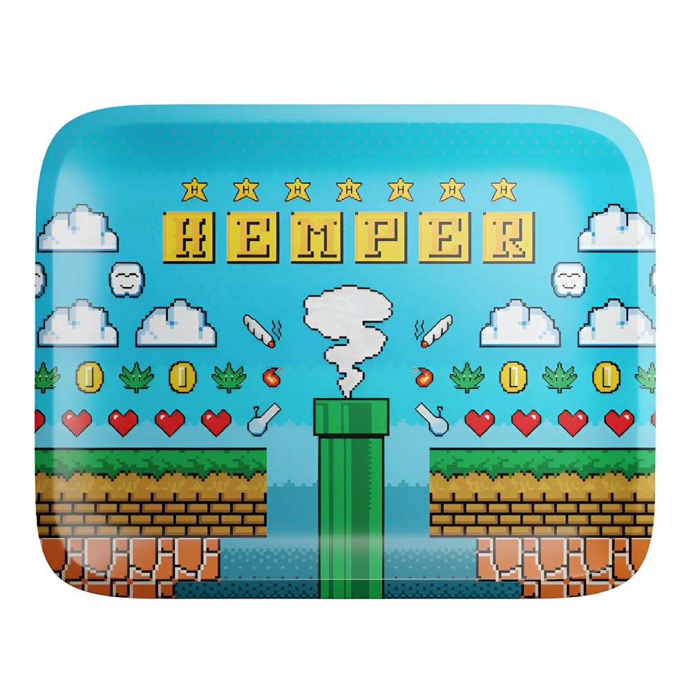 Plateau à rouler Hemper Retro Gaming Mini LBV Plateau à rouler