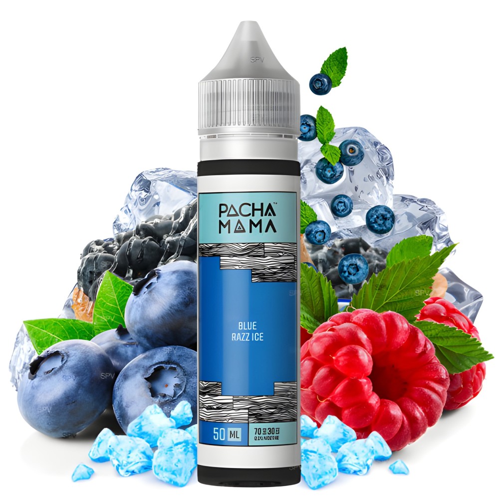 E-liquid Pacha Mama Blue Razz Ice 50 ml Pacha Mama Products